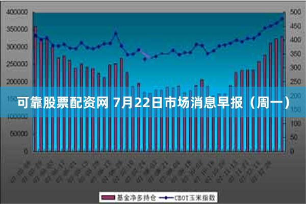 可靠股票配资网 7月22日市场消息早报（周一）