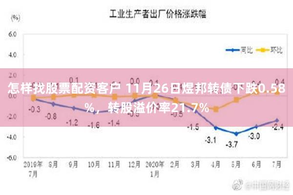 怎样找股票配资客户 11月26日煜邦转债下跌0.58%，转股溢价率21.7%